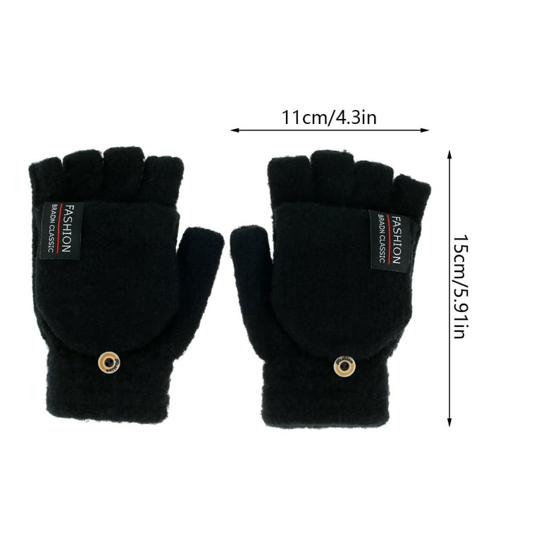 Littleduckling USB Heated Gloves 5V Low Voltage Electric Thermal Mitten Gloves Full & Half Hands Heated Gloves Knitting Fingerless Heating Hands