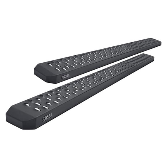 2774725 75 in. Grate Steps Cab Length Black Running Boards for 2000-2014 Chevy Tahoe