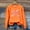 Orange, variant on PWPSG Sweatshirts for Girls Cute Bow Print Sweatshirts Kids Long Sleeve Crewneck Pullover Tops Loose Spring Fall Sweatshirts White 6 Years