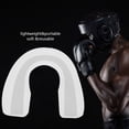 thumbnail image 3 of Protège-dents Sportif pour Taekwondo Boxe (Transparent & Blanc), 3 of 10