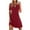 h-Wine Womens Summer Dress, variant on Sundresses for Women Casual Summer - Women Cutout V Neck Tunic Dress Casual Loose Summer Short Sleeve Cold Shoulder Tshirt Dress Flowy Swing Shift Dress