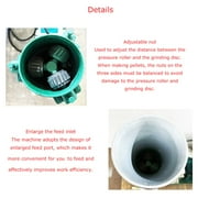 TECHTONGDA Farm Animal Feed Pellet Mill Machine 8MM Chicken Feed Granulator 4500W 220V