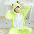 thumbnail image 4 of Disfraces de Cosplay de rana de Anime para adultos, mono verde, Navidad, Carnaval, pijamas divertidos para hombres y mujeres, Kigurumi, 4 of 5
