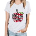 thumbnail image 2 of Blusas de Manga Corta para las Mujeres Divertido Impreso Cuello Redondo Tee, Vintage Humor Gráfico Blusas de Primavera para las Mujeres, 2 of 4