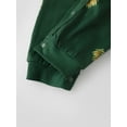 thumbnail image 3 of Family Matching Christmas Pajamas Set Tree and Letter Print Holiday Pajamas Sleepwear Dad Mom PJs, 3 of 10