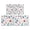 Pioneer Flower Floral-2, variant on Pioneer Flower Floral Print Pattern Kitchen Rugs Sets Of 2, Anti Fatigue Non Slip Washable Floor Mats for Kitchen Sink Laundry, 17X30 Inch 17X47 Inch