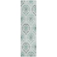 thumbnail image 2 of Addison Rugs Chantille Indoor/Outdoor Transitional Medallions Teal Washable Runner Rug, 2'3" x 7'6", 2 of 6
