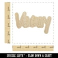 thumbnail image 2 of Vacay Vacation Fun Text Wood Shape Unfinished Piece Cutout Craft DIY Projects - 4.70 Inch Size - 1/4 Inch Thick, 2 of 7