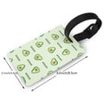 thumbnail image 2 of Gaeub One Size Printed Travel Luggage Identification Tags, Golf Bag Tags with Information Bar on The Back - 3.4 x 2.1 inch, 2 of 8