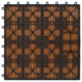 thumbnail image 6 of vidaXL 22 pcs Decking Tiles 11.8"x11.8" 2 sqm WPC Teak Color, 6 of 6