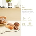 thumbnail image 3 of UPGRATOR 5Pcs Small Cheese Board Light Brown Wood For Diy And Decoration Board, 3 of 5