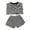 czb# Black234, variant on CUZIBR Child Toddler Kids Baby Girls Summer Outfit Sets Short Sleeve Cropped Tops And Shorts Two Piece Casual Playwear Striped Print Outfit Sets Clothing Sets,Black,3-4 Years