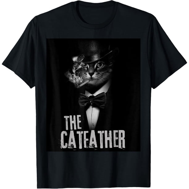 Funny The Cat Father - Camiseta para hombre