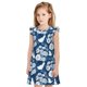 thumbnail image 1 of Balery Rose Flowers Camisón de princesa para niñas, pijama de algodón con mangas abullonadas, suave y bonito.-Small, 1 of 6