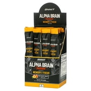 Alpha Brain Instant, Memory & Focus,  Peach, 30 Packets, 0.13 oz (3.6 g) Each, Onnit