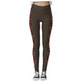 thumbnail image 4 of MKLEKYY Leggings deportivos para mujer, estampados navideños, leggings de ejercicio, pantalones de yoga 124, 4 of 4