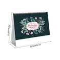 Qinghuai Clearance Sales 20242025 English Simplified Desktop Calendar Plan Clearance Sales