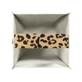 thumbnail image 5 of Psesaysky Tissue Box Cover Waterproof PU Leather Car Tissue Holder Square Tissues Boxes Organizer for Bathroom Vanity, Night Stands, Office, Home, Kitchen (Leopard Print), 5 of 7
