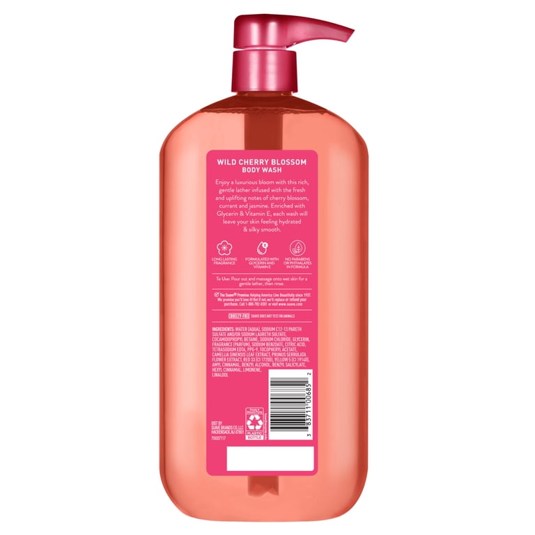Suave Wild Cherry Blossom Moisturizing Body Wash, 2 Pack photo 7