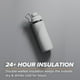 thumbnail image 4 of Botella de agua Gatorade «Overtime» de acero inoxidable 946 ml, color blanco, 4 of 6