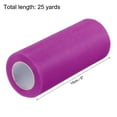 thumbnail image 2 of Uxcell Tulle Rolls Fabric Spools 6" 25 Yards Rose Red for Decoration Wrapping Wedding DIY Crafts, 2 of 5