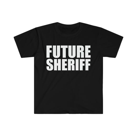 Future Sheriff College Graduate Graduation Unisex T-shirt, S-3XL