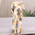 thumbnail image 1 of Qiopertar Liquidation à Moins de 5$ Blouse Décontractée à Manches Courtes et Col Rond Imprimé pour Femmes Ensemble de Pyjama Mode Short Grandes Économies de Vacances!, 1 of 7