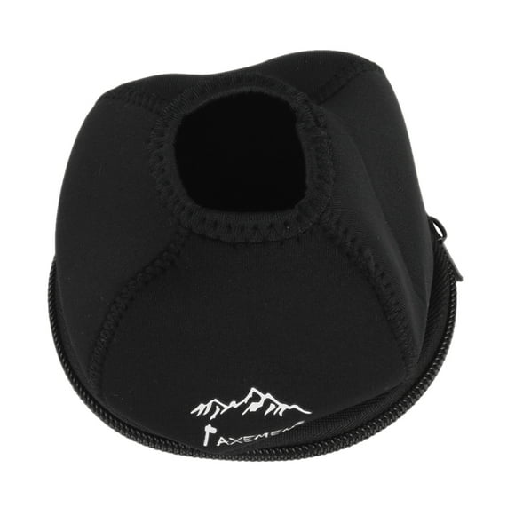 Bolsa De Cubierta Protectora De Cilindro De Gas Sunnimix Camping gas Cilindro Cubierta Negro 8 x 10.5cm
