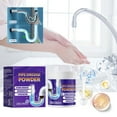 thumbnail image 2 of Wdhugt Drain Cleaner Powder For Kitchen And Bathroom Sinks Unclogs Hair And Grease 100G With Spoon Safe For Pipes Plastic Bottle, 2 of 9