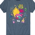 thumbnail image 3 of Trolls - Band Together - Poppy Viva Neon Golf - Toddler and Youth Short Sleeve Graphic T-Shirt, 3 of 5