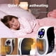 thumbnail image 1 of Handy Heater with Remote Socket Heater with 2 Adjustable Speed and Timer Portable Plug-in Electric Heater, White, 1 of 5