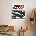 thumbnail image 6 of Initial D Poster, Japanese Anime Canvas Decorative Poster, Wall Art For Dorm Bedroom Living Room, No Frame, 6 of 7