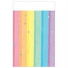 Amscan Tablecover Plt Magical Rainbow