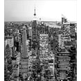 thumbnail image 3 of Ambesonne Landscape Duvet Cover Set, New York Manhattan, Queen, Grey, 3 of 6