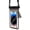 Transparent Black, variant on Dual Pocket Waterproof Phone Pouch, Touch-Friendly Clear Dry Bag for Beach Pool Swimming