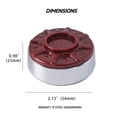 thumbnail image 5 of Gse 2-1/8"" (54 Mm) Shuffleboard Pucks Set Of 8 For Shuffleboard Table Accessories(Chrome 2-1/8""), 5 of 5