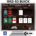 thumbnail image 3 of Detroit Iron OEM 1952-1953 Buick Shop Manuals, Parts Books & Sales Data Kit on USB, 3 of 3
