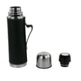 thumbnail image 3 of Mr. Coffee 23oz Stainless Steel Thermal Travel Bottle in Leatherette, 3 of 5