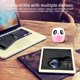 thumbnail image 4 of Altavoz inalámbrico estéreo Bluetooth mini, subwoofer portátil, diseño de dibujos animados, uso para niños, rosa, 4 of 8