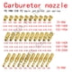 thumbnail image 2 of Carburador Moto Esprea Principal Power Jett PWK Koso Keihin oko PE(NSR KX80 KX100 KX125) Pz26/27/30(Cg125/ft125 150z Xr150l Xr125 250z 250sz Dm200) Italika/dinamo Esprea Alta/baja Power Jett Medidas huangjie unisex, 2 of 2