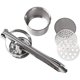 thumbnail image 2 of Spaetzle/press de acero inoxidable premium 3 insertos de tamiz esquí esquí Gafas de esquí, 2 of 5