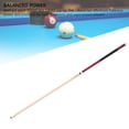 thumbnail image 4 of 1/2 Pool Cue Stick, Abrasion Proof Maple Wood Pool Sticks 13mm Tip Smooth Surfaces  for Pool Table Sports, 4 of 7
