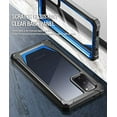 thumbnail image 2 of Poetic Guardian Series Case Designed for Samsung Galaxy S20FE Case, Full-Body Hybrid Shockproof Bumper Cover, Without Built-In-Screen Protector, Blue/Clear, 2 of 7