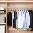 thumbnail image 6 of Basics Wood Suit Clothes Hangers, 30-Pack, Natural, 6 of 6
