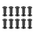 thumbnail image 5 of Uxcell Male M6x10mm Hex Socket Screw Post Carbon Steel Powder Coated 10 Sets, 5 of 5