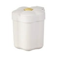 thumbnail image 1 of Agiferg Mini Desktop Trash Can Cute Small Household Mini Coffee Table Melon Peel Shell Storage Bucket Bedroom With Lid Trash Can, 1 of 2