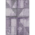 thumbnail image 2 of Addison Rugs Mayfield Premium Machine Washable Transitional Geometric Purple Rectangle Rug, 3' x 5', 2 of 7