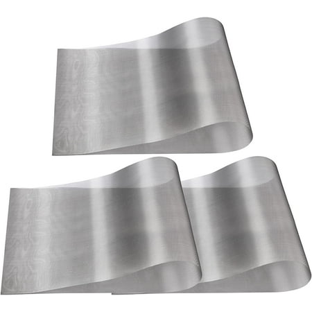 Xizioo Metal Mesh Stainless Steel Woven Wire 20 Mesh Screen Perforated