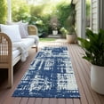 thumbnail image 6 of Addison Rugs Chantille Indoor/Outdoor Transitional Modern Navy Washable Runner Rug, 2'3" x 7'6", 6 of 6