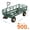 Black Green, variant on Acekid Heavy Duty Steel Garden Dump Cart with Removable Sides, 10" Pneumatic Tires, Black/Yellow